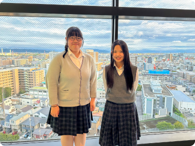 田中さくら　松本彩花